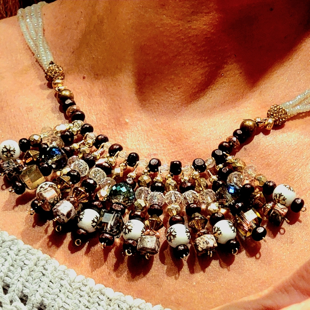 Authentic Azier Statement Necklace. - image 1